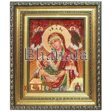Ікона Божої Матері "Годувальниця" (ІБ-93) 15х20 см. 