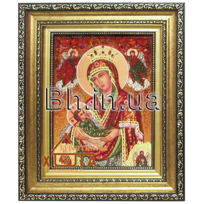 Ікона Божої Матері "Годувальниця" (ІБ-93) 15х20 см. 
