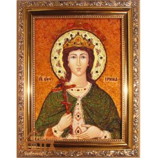Ікона іменна "Свята мучениця Ірина"  (ІЖ-85) 15х20 см. 