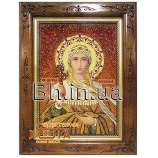 Ікона іменна "Свята цариця Олександра" (ІЖ-138) 20х30 см. 