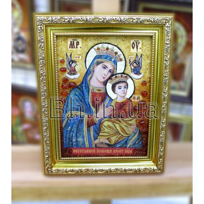 Ікона Божа матір "Неустанна поміч" (ІБ-50) 15х20  см.