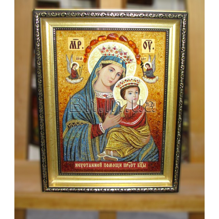 Ікона Божа матір "Неустанна поміч" (ІБ-50) 20х30  см.