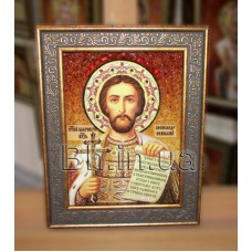 Ікона іменна  «Святий князь Олександр Невський» (ІЧ-240) 15х20 см.  