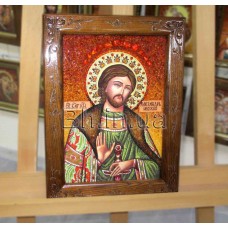 Ікона іменна  «Святий князь Олександр Невський» (ІЧ-228) 20х30 см.  