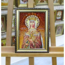 Ікона іменна"Свята цариця Олександра"  (ІЖ-159) 20х30 см. 