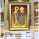 Ікона "Святий Петро і Февронія" (ІВ-6)  20х30 см.  