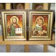 Ікони пари "Почаївська" (ІП-53, ІП-54) 15х20 см. 