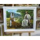 Ікона "Самарянка та Ісус Христос"  (ІР-77) 40x60 см. 