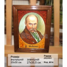 Портрет Тараса Григоровича Шевченка (ВП-6) 20х30 см.